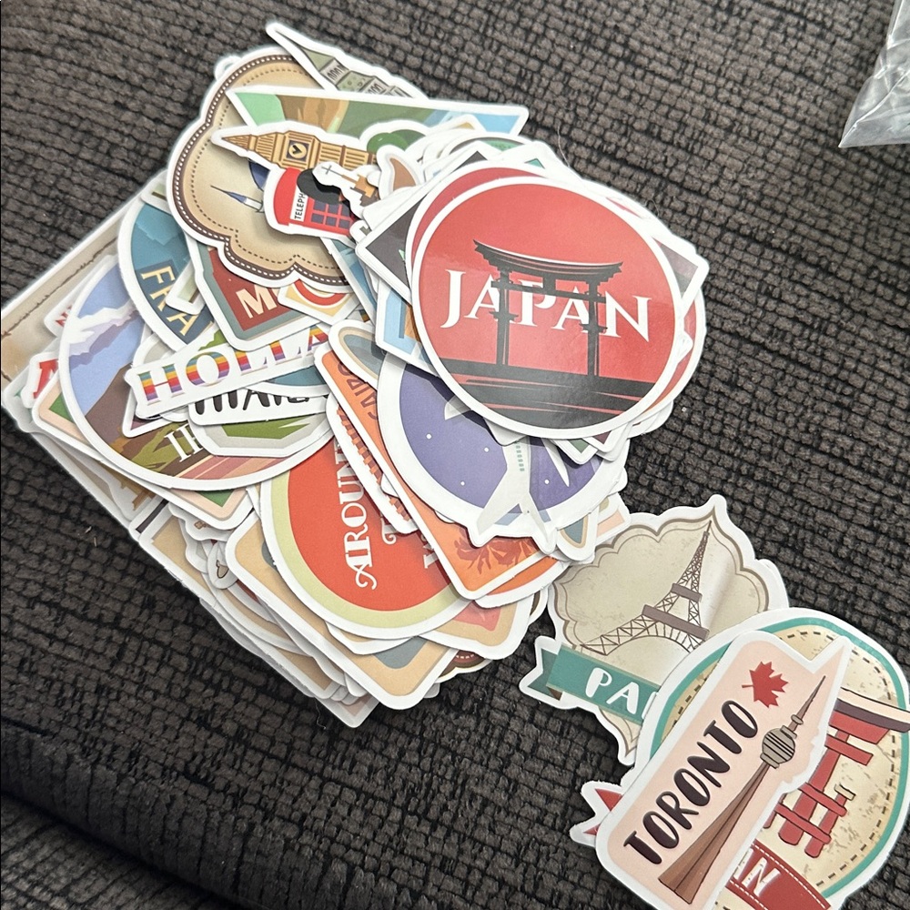 Travel Sticker Collection - Multicolor - Picture 2 of 2